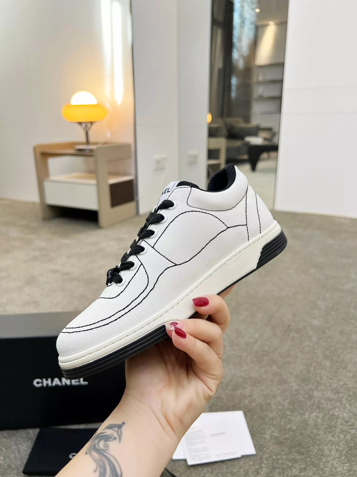 chanel decontractees chaussures pour femme s_12b61614